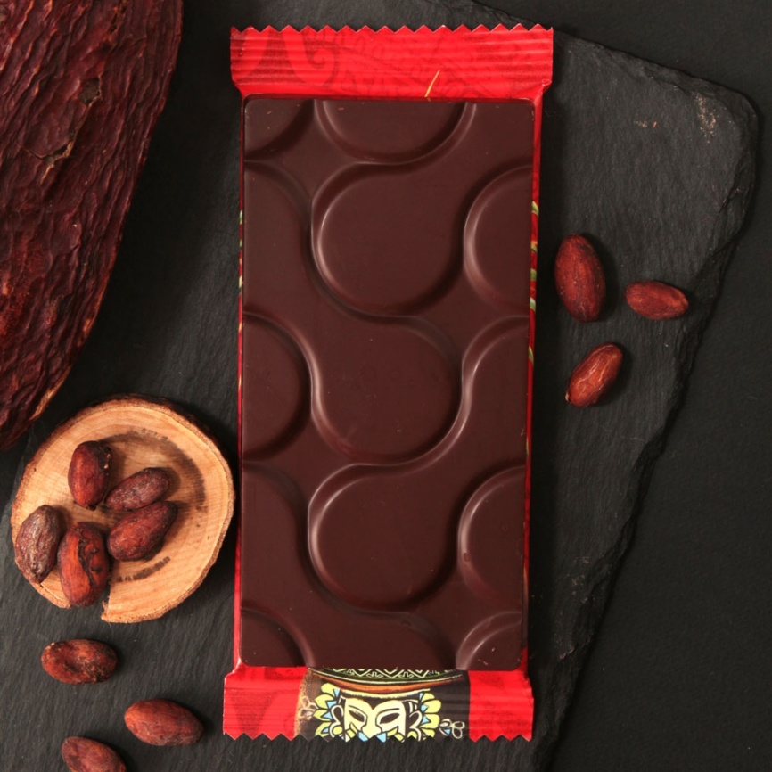 Чёрный шоколад, горький, тёмный 100% какао без сахара, без ГМО, натуральный, диетический, диабетический фото 2